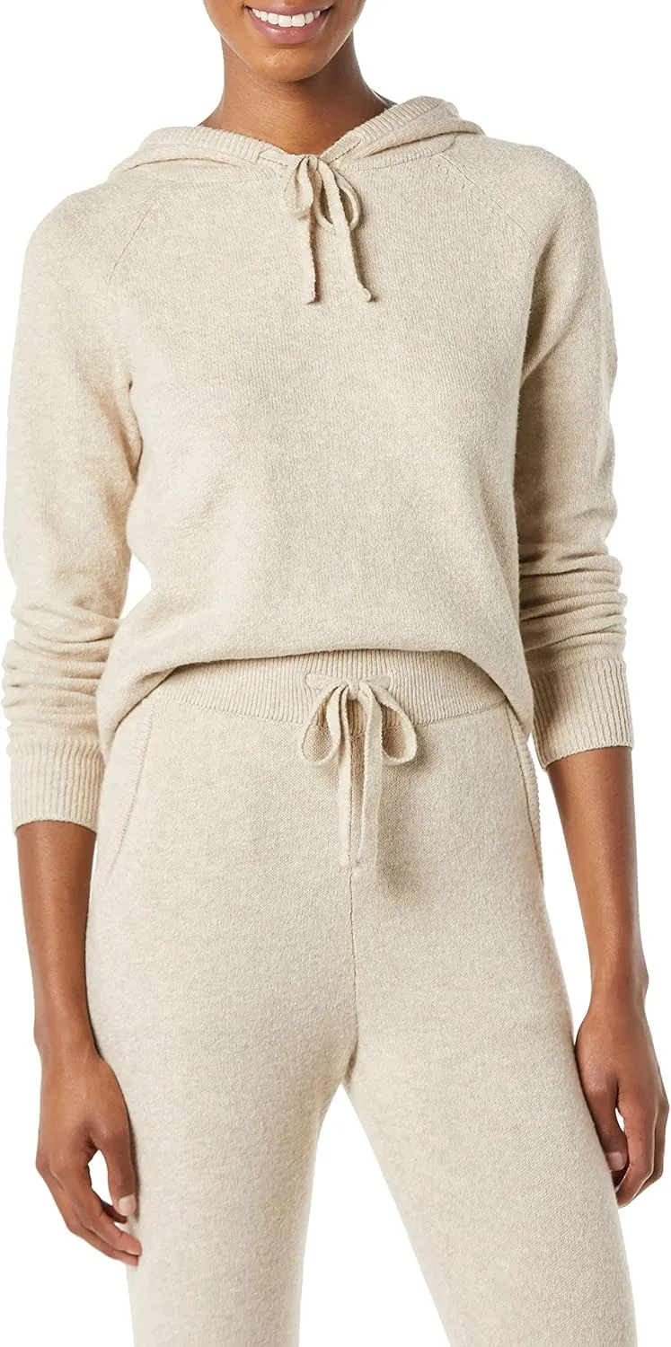 Amazon Essentials Women's Soft Touch Hooded Pullover Sweater