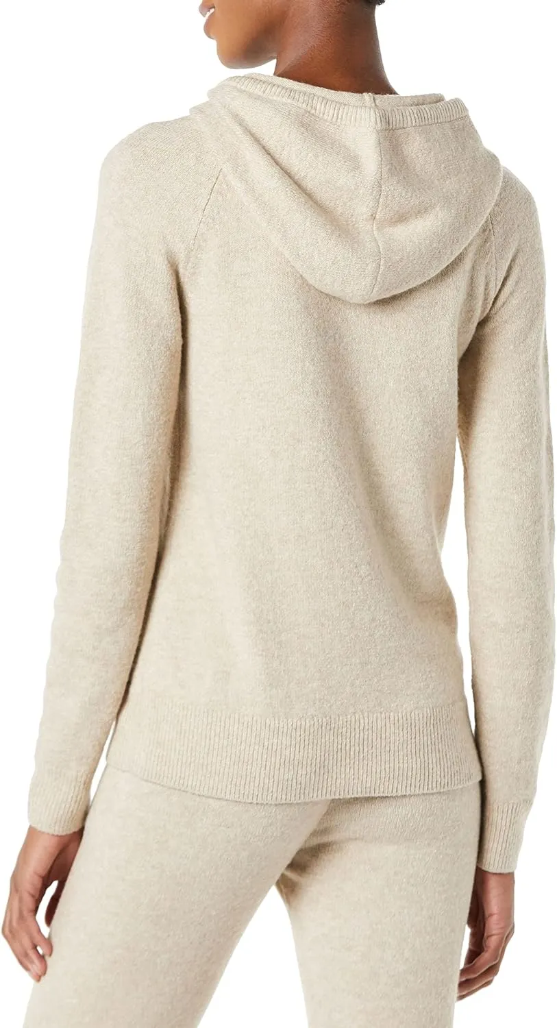 Amazon Essentials Women's Soft Touch Hooded Pullover Sweater