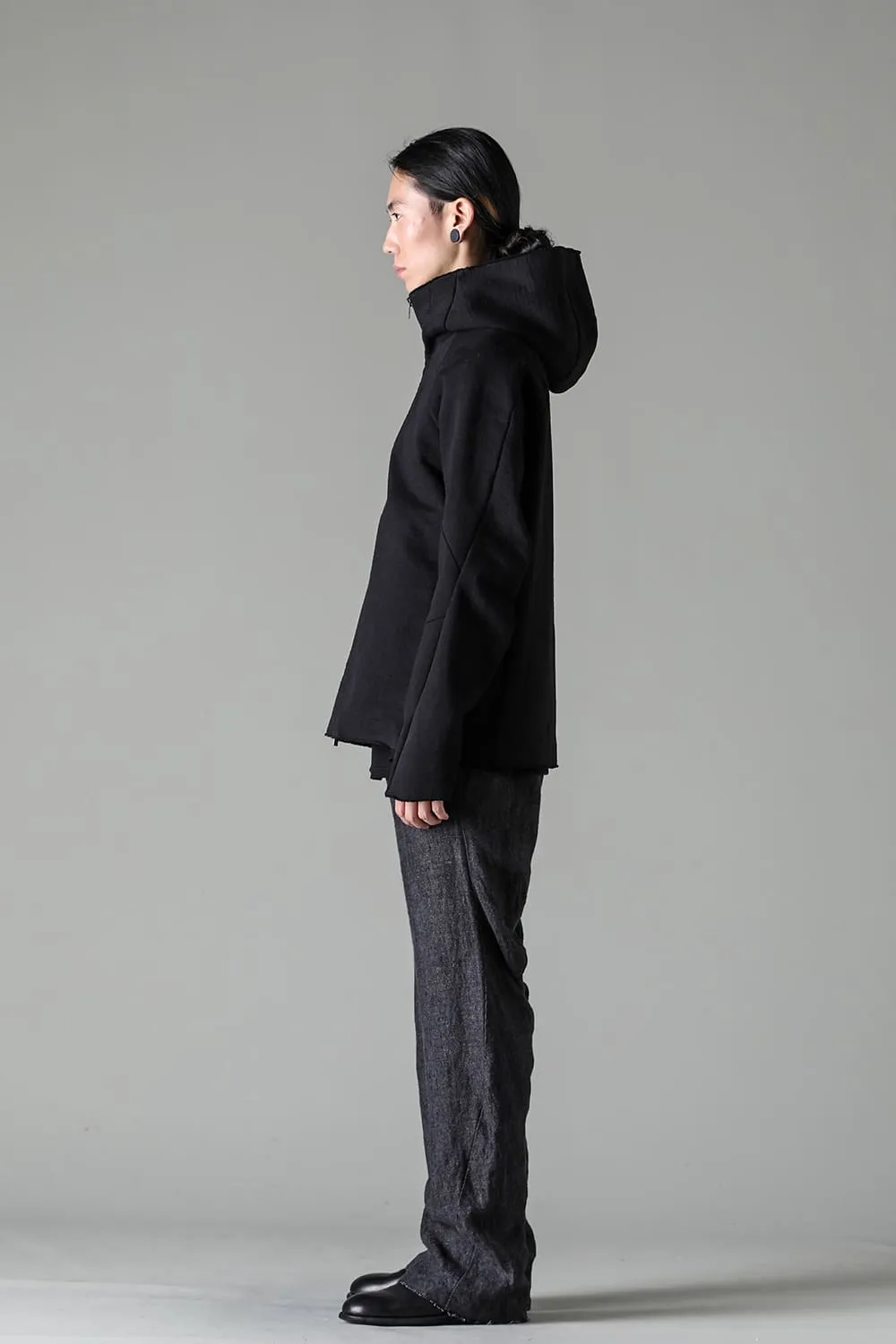 Anatomical easy pants Heavy linen
