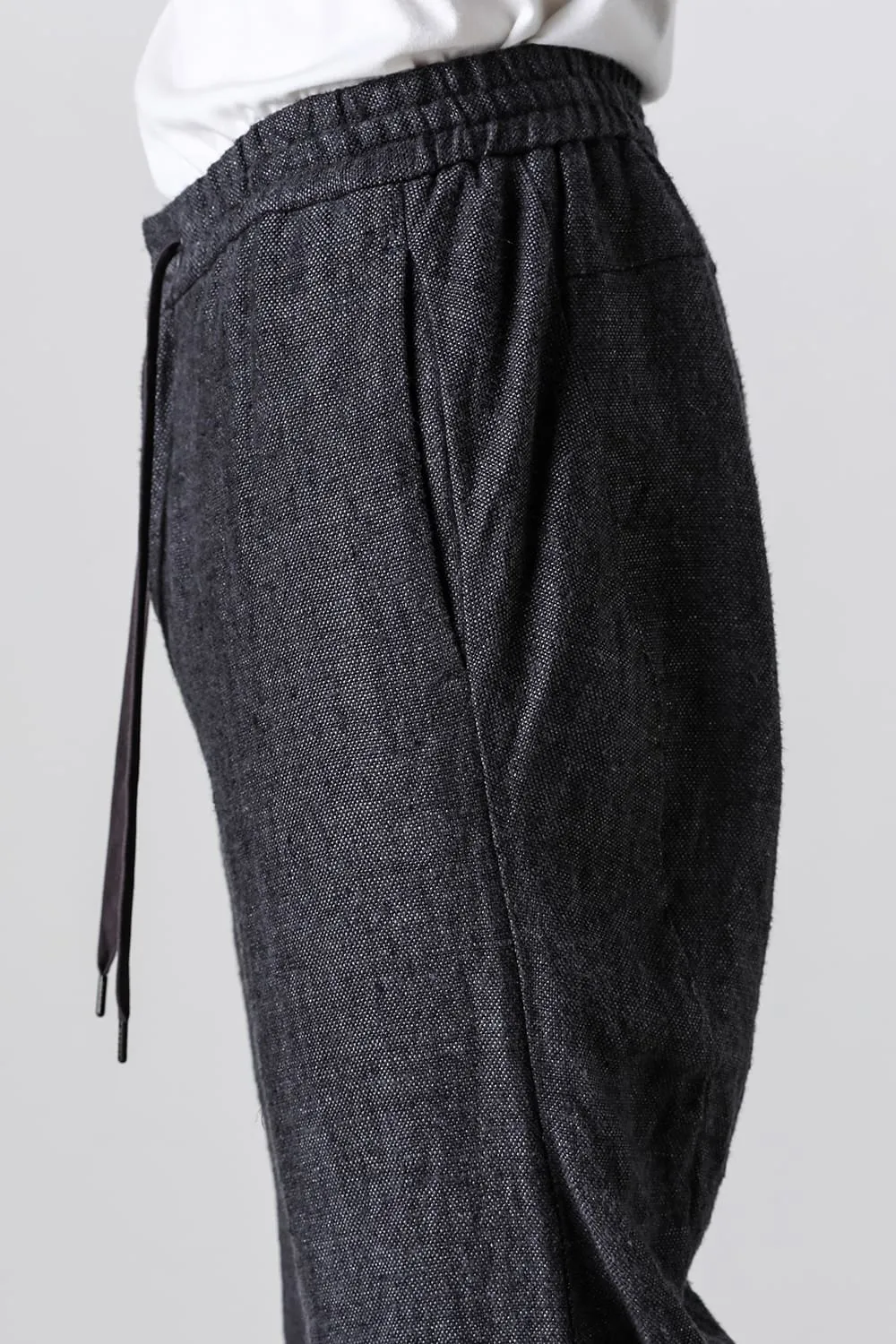 Anatomical easy pants Heavy linen