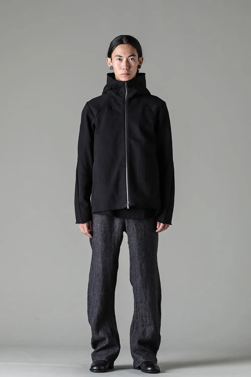 Anatomical easy pants Heavy linen