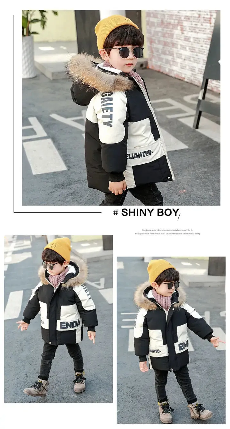 Baby Fur Hooded Coat - Warm & Stylish Kids Parka