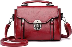 Bags for Women Crossbody Bag Women's Retro Hand Shoulder Bag Versatile Fashion Small Square Bag