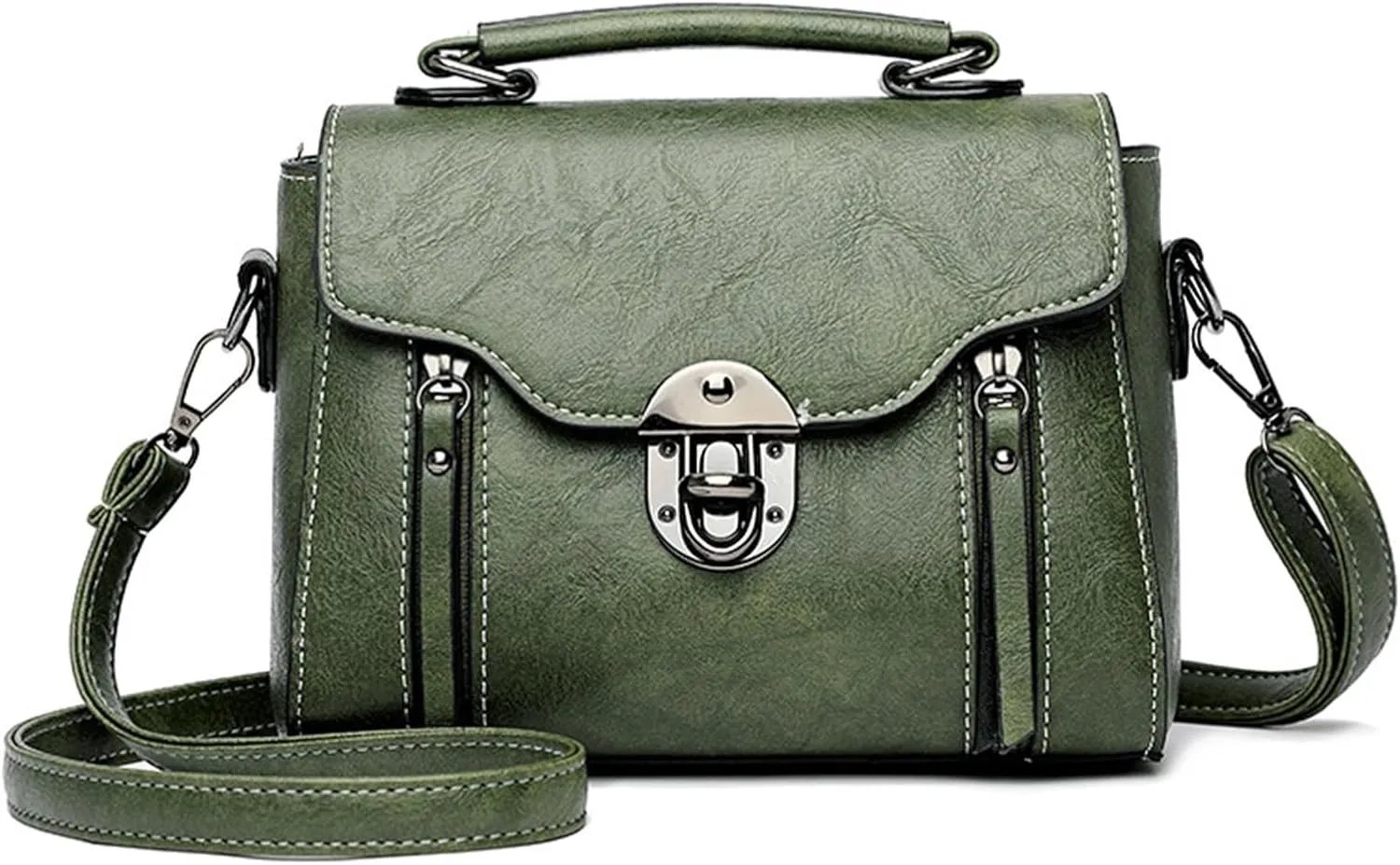 Bags for Women Crossbody Bag Women's Retro Hand Shoulder Bag Versatile Fashion Small Square Bag