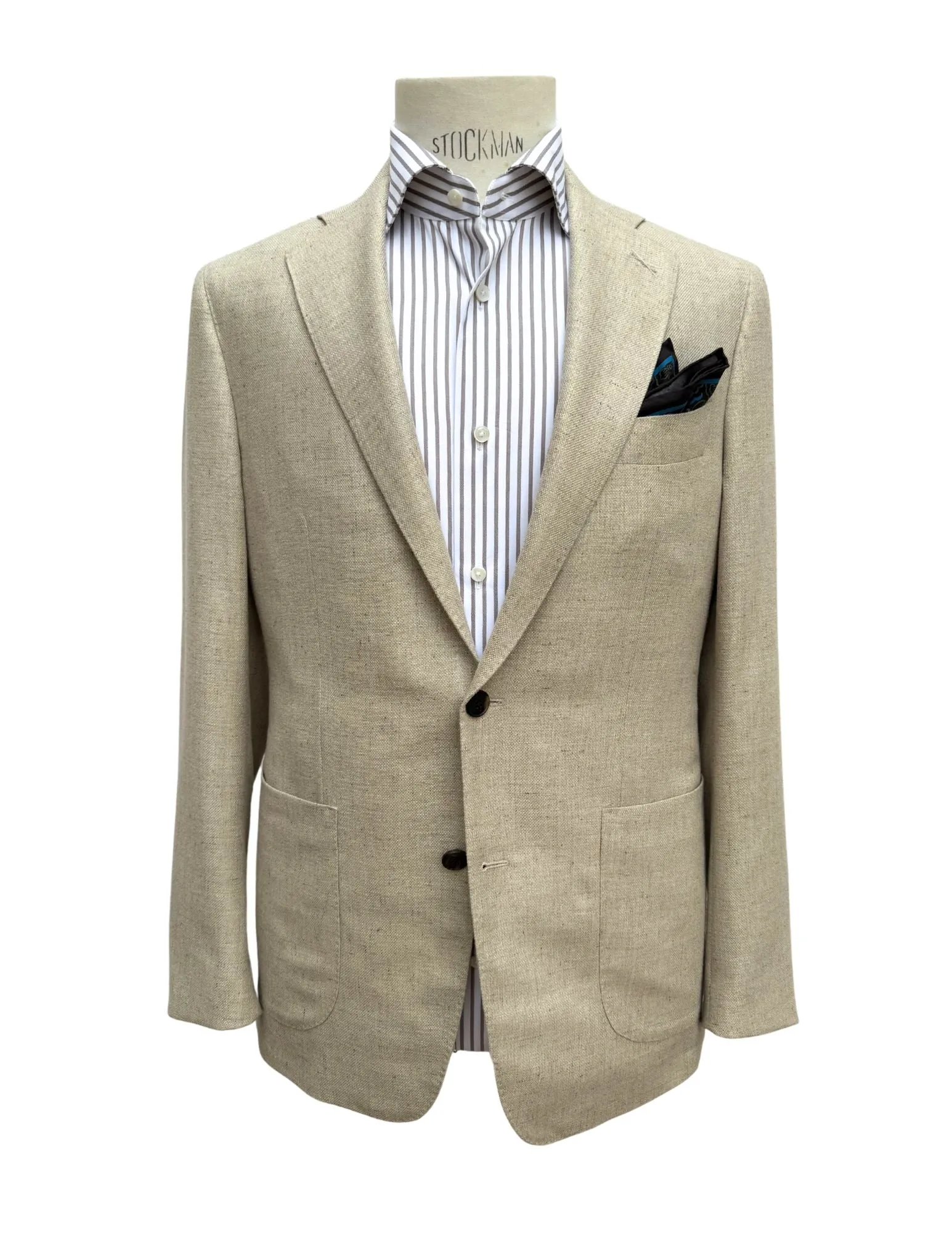 Basketweave Jacket | Sand
