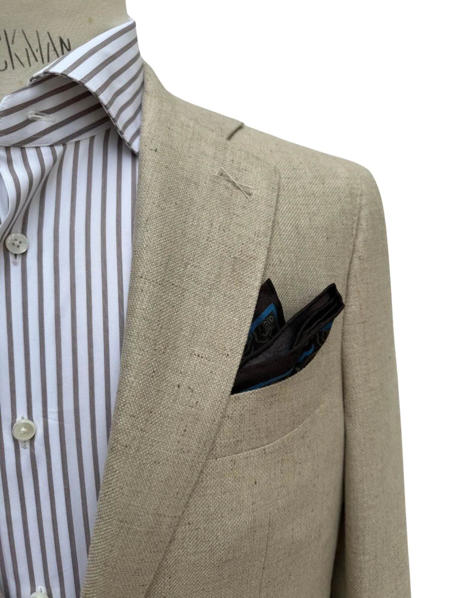 Basketweave Jacket | Sand