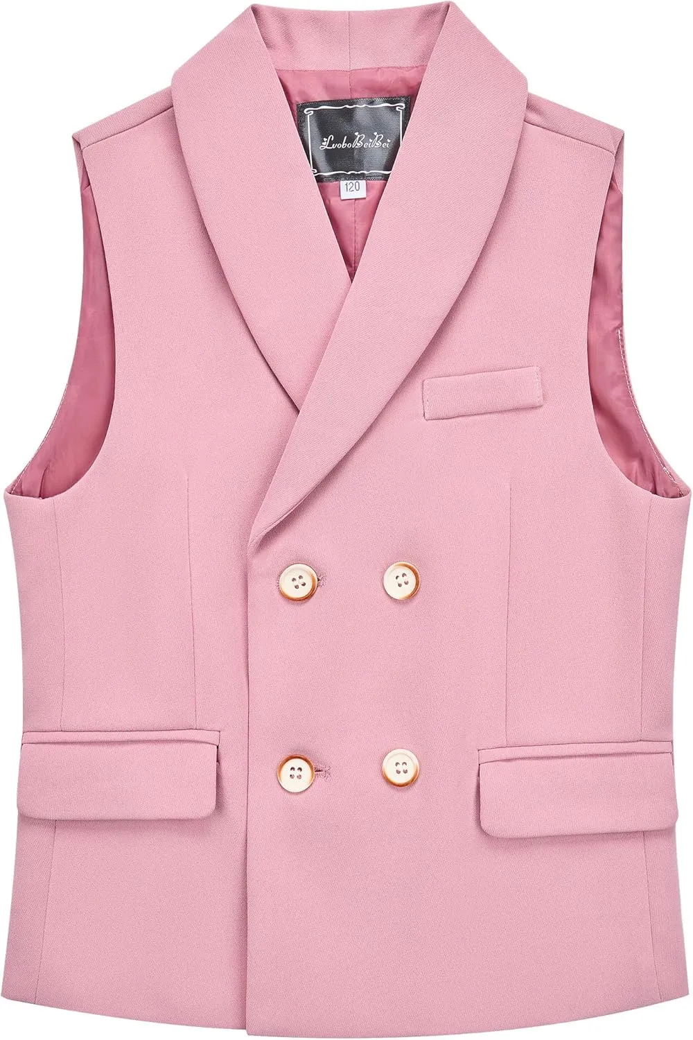 Boys Vest and Pants Set Kids Suits for Boy with Bow Tie Communion Dress Clothes Wedding Ring Bearer Formal Outfit