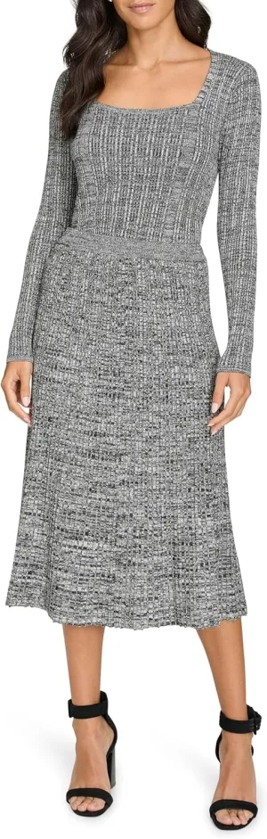 Calvin Klein Women's Marled A-line Skirt