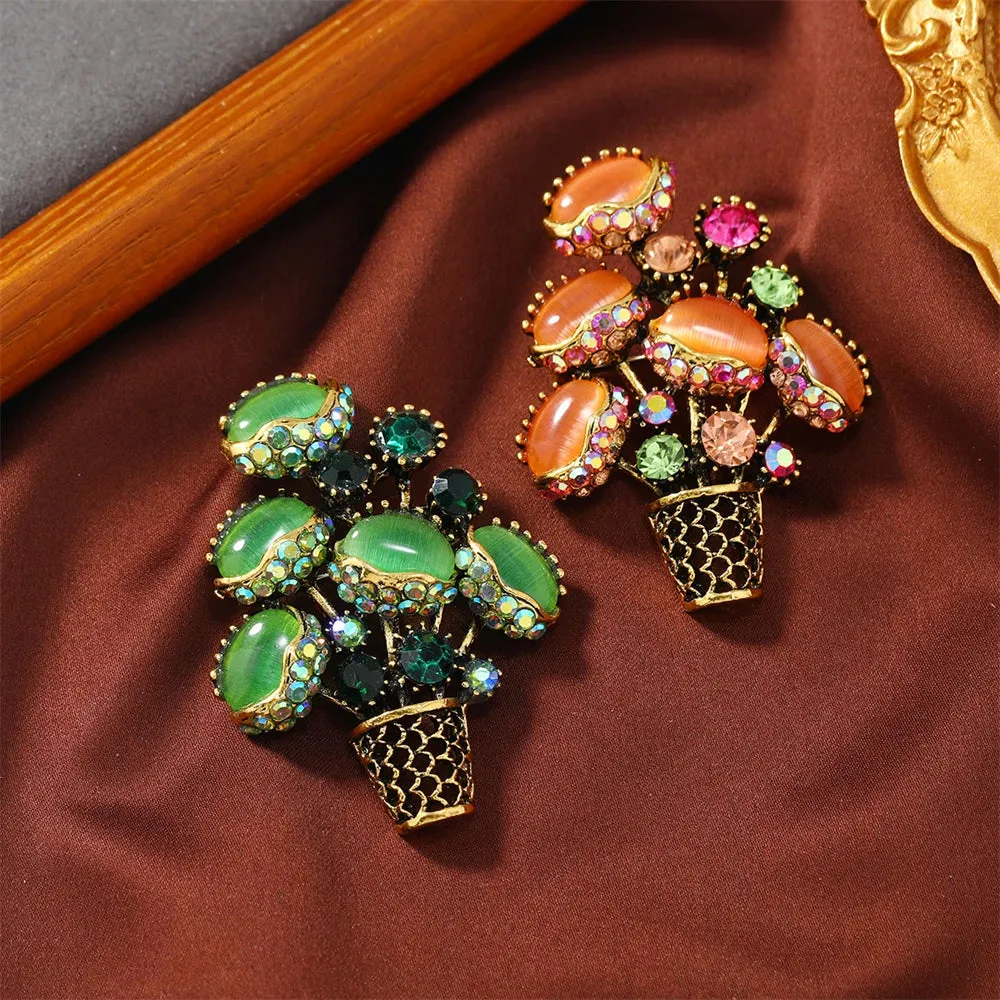 Cansu Embroidery Brooch Pin