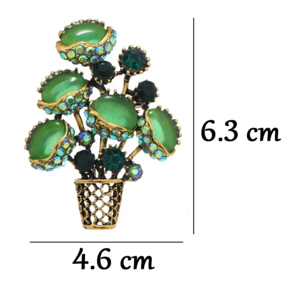 Cansu Embroidery Brooch Pin