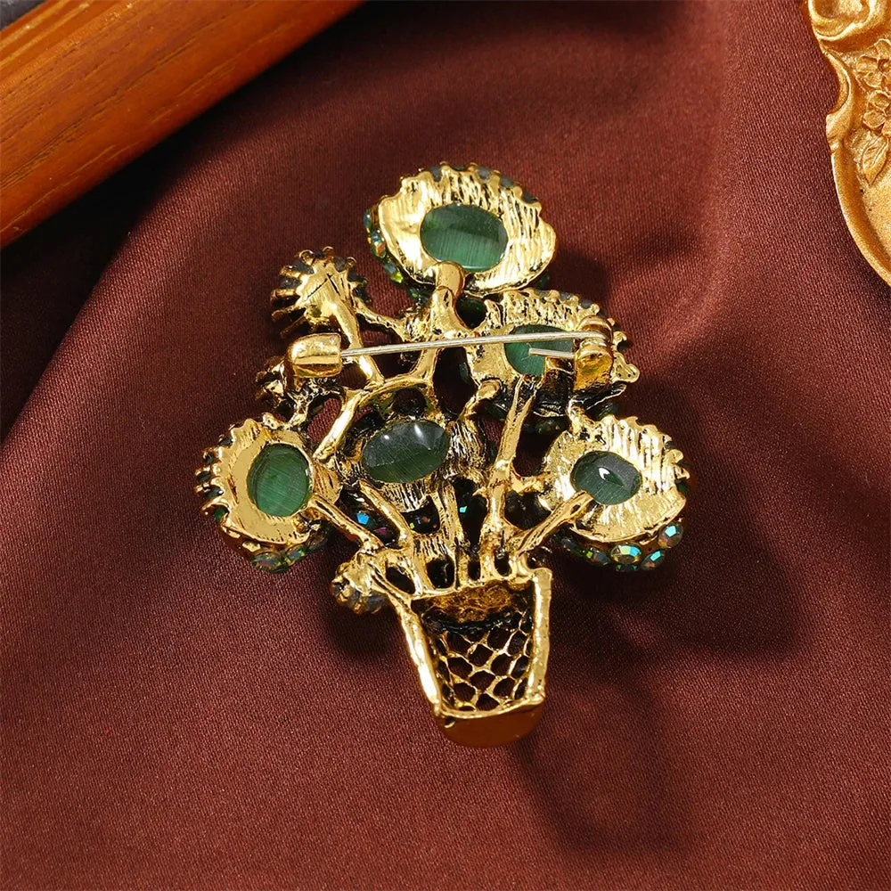 Cansu Embroidery Brooch Pin