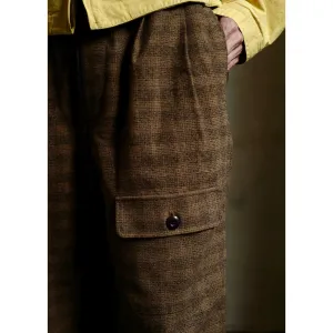 Checked Easy Trousers