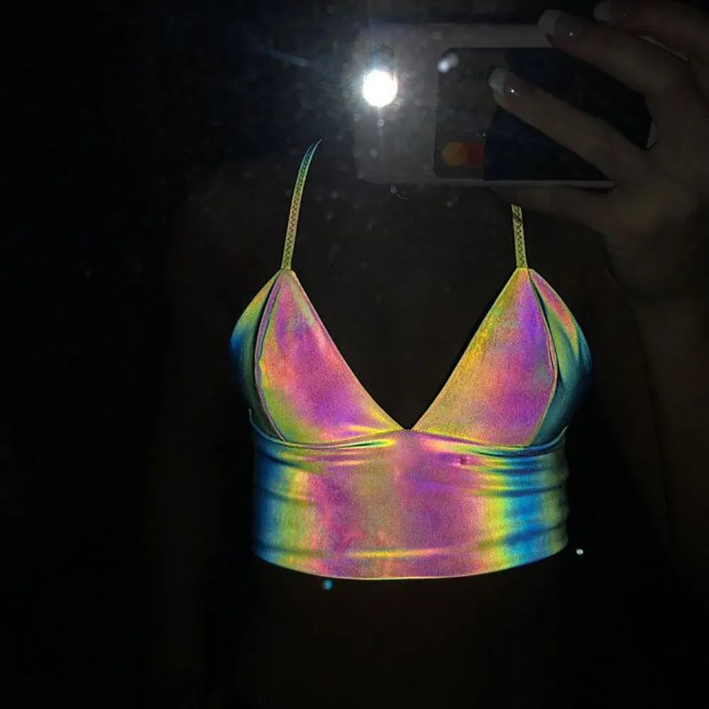 Color Changing Deep V Shape Versatile Vest