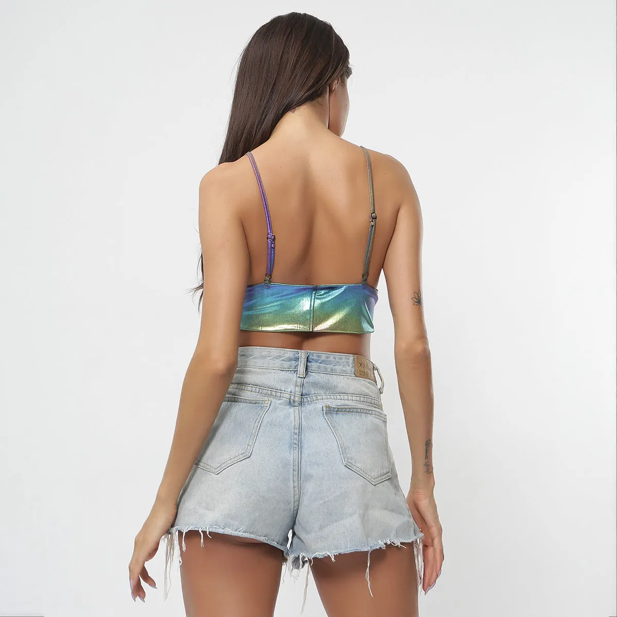 Color Changing Deep V Shape Versatile Vest