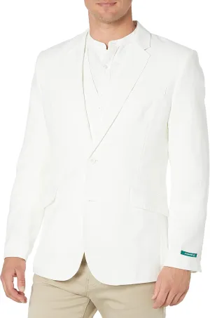 Cubavera Men's Easy Care Linen-Blend Jacket