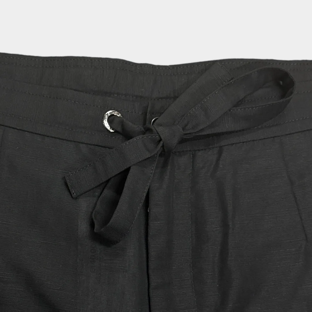 Dolce&Gabbana Men's Black Linen Trousers