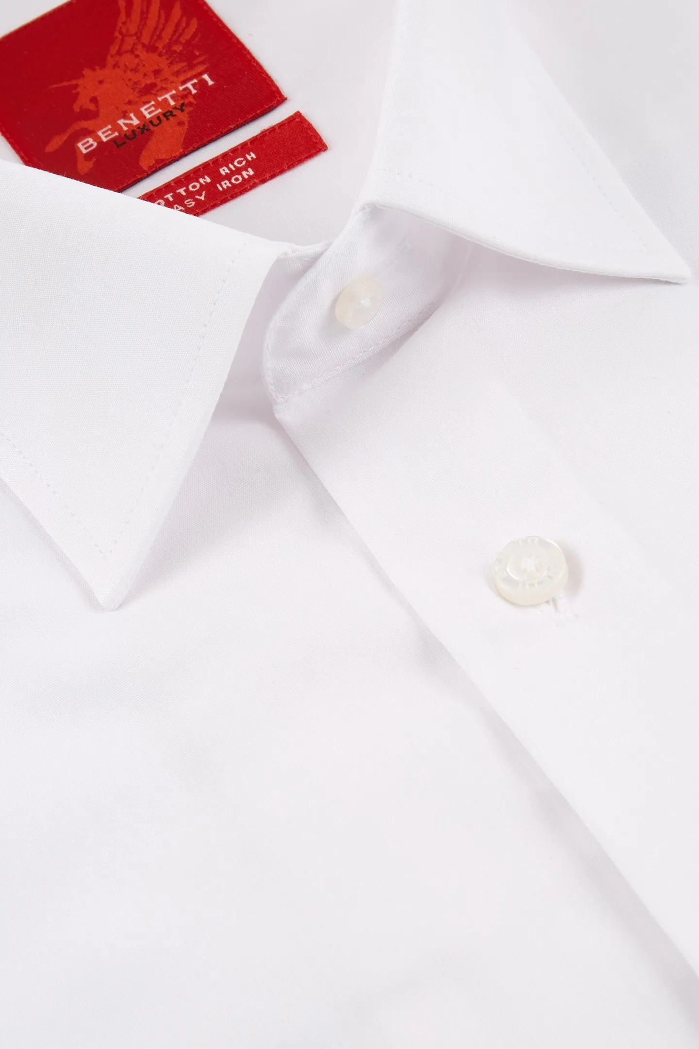 Douglas Formal Regular Fit White Shirt