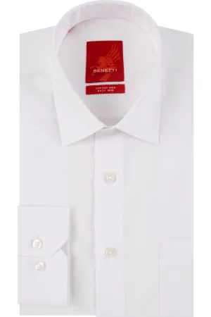 Douglas Formal Regular Fit White Shirt