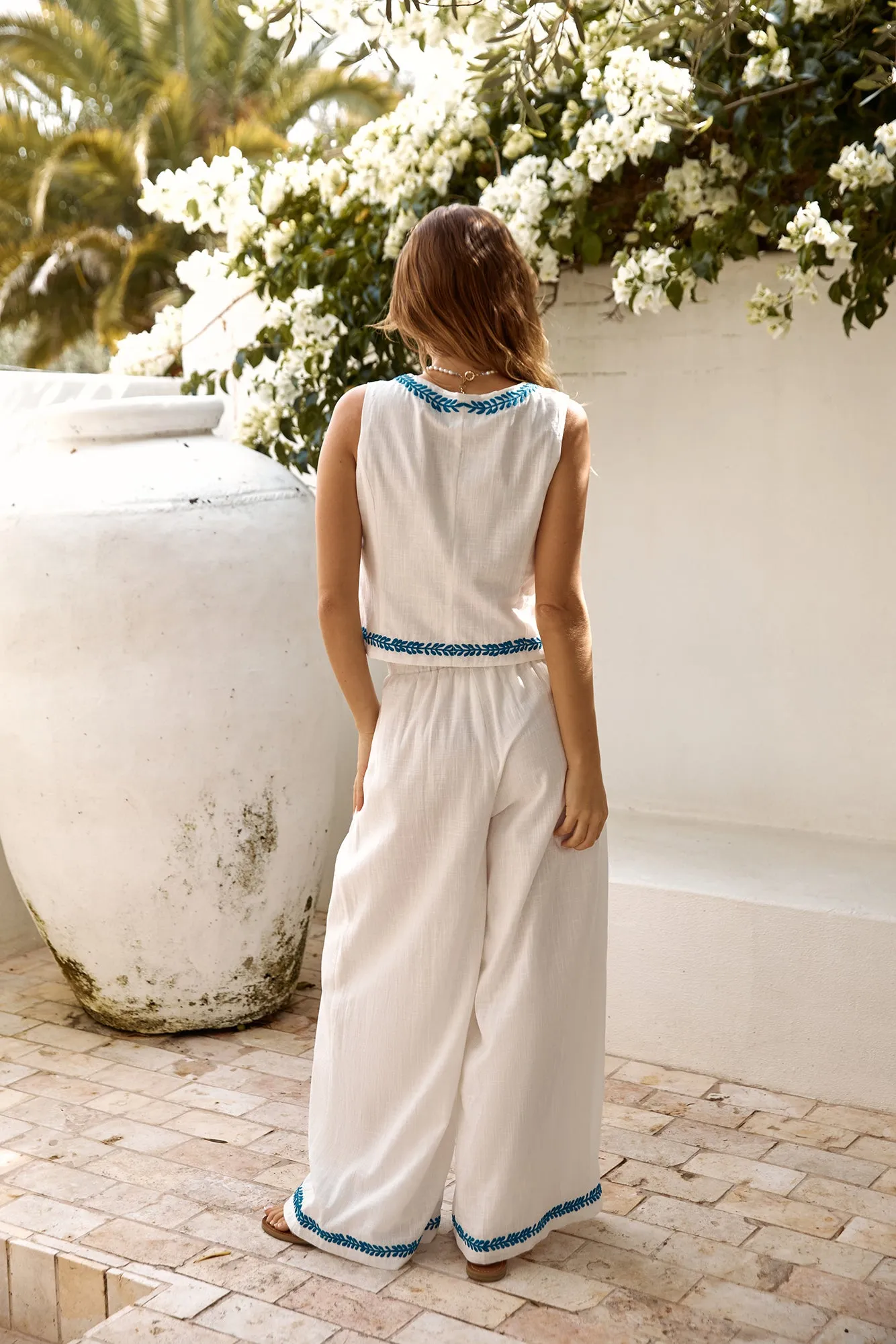 Easy Breezy Pant White
