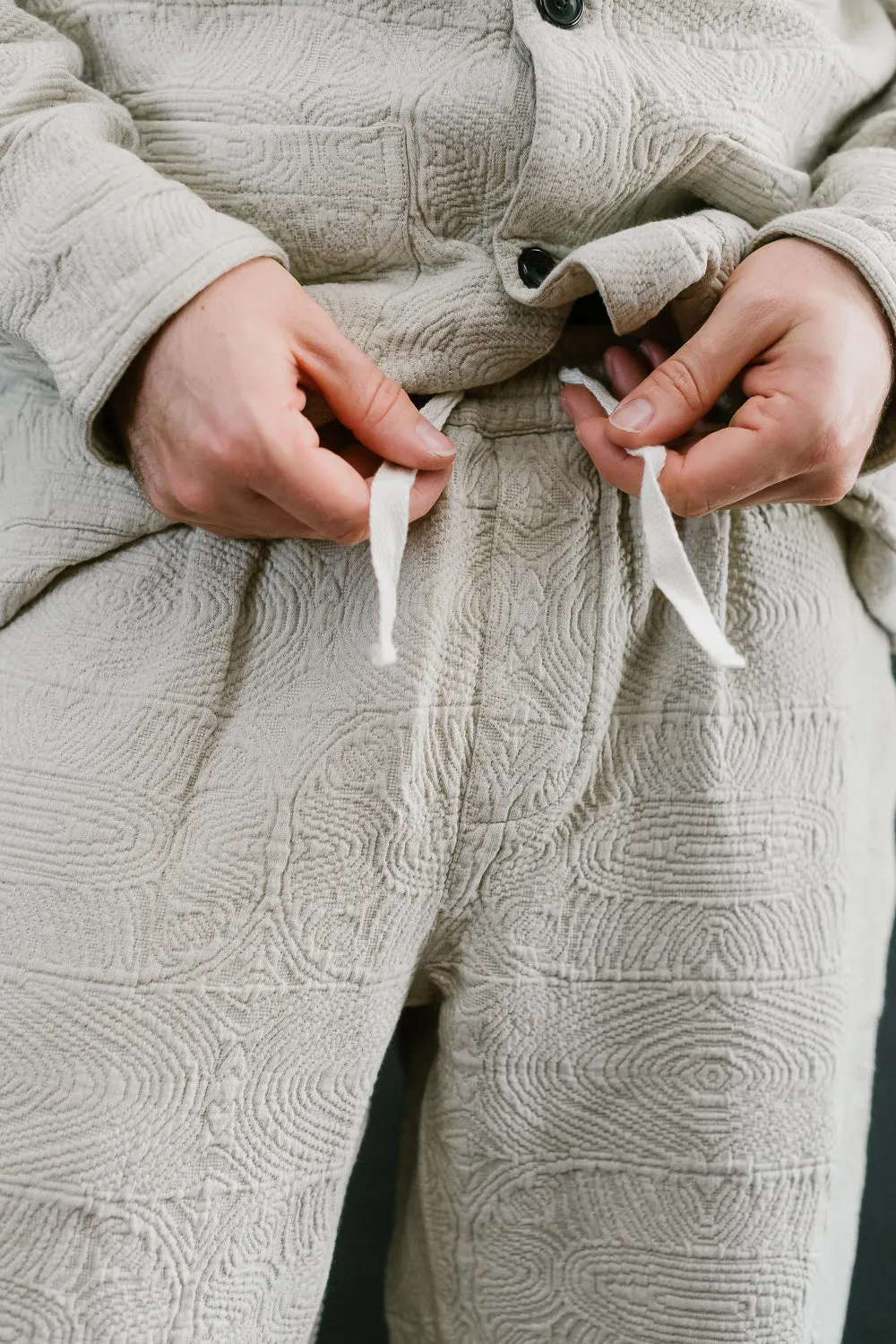 Easy Pant - Dry Garden Jacquard