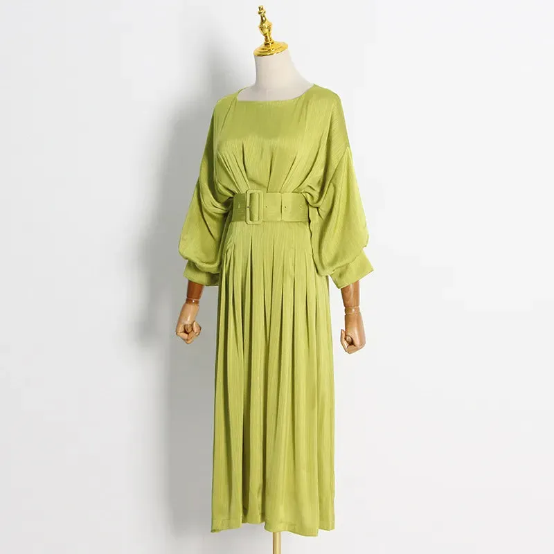 Elegant Vintage Cocktail Robe Dress