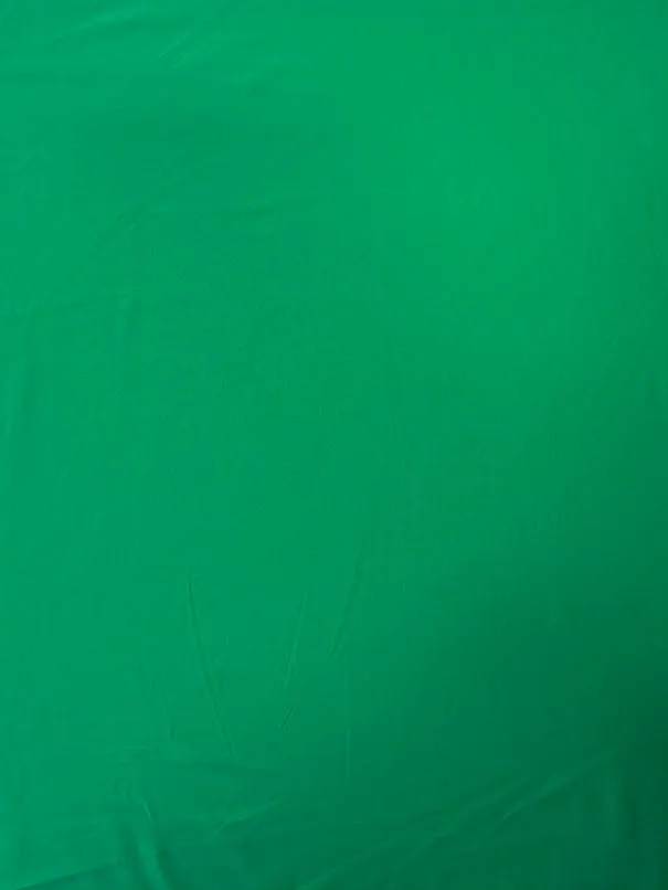 Emerald Green Solid ITY Jersey Knit Fabric