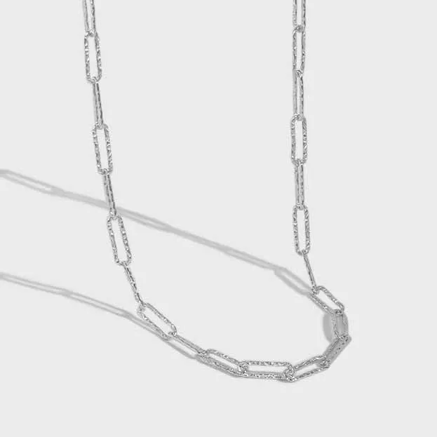 Hammered Collection Necklace in Gold-Plated