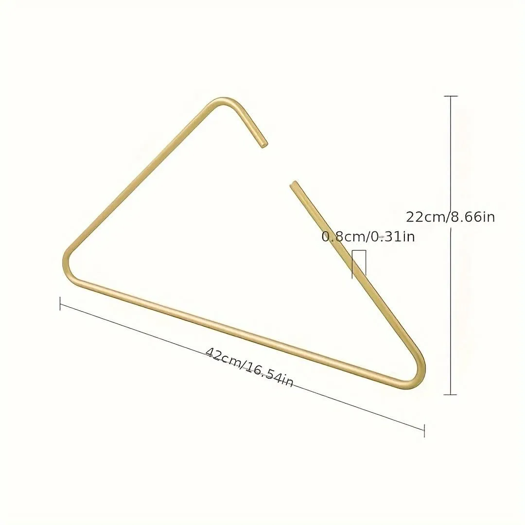Heavy-Duty Metal Triangle Hanger