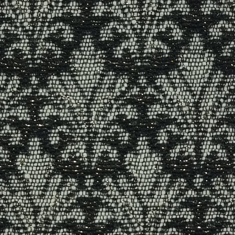 Jacquard Wool Polyester Acrylic Metallic Woven Fabric - FAB1461
