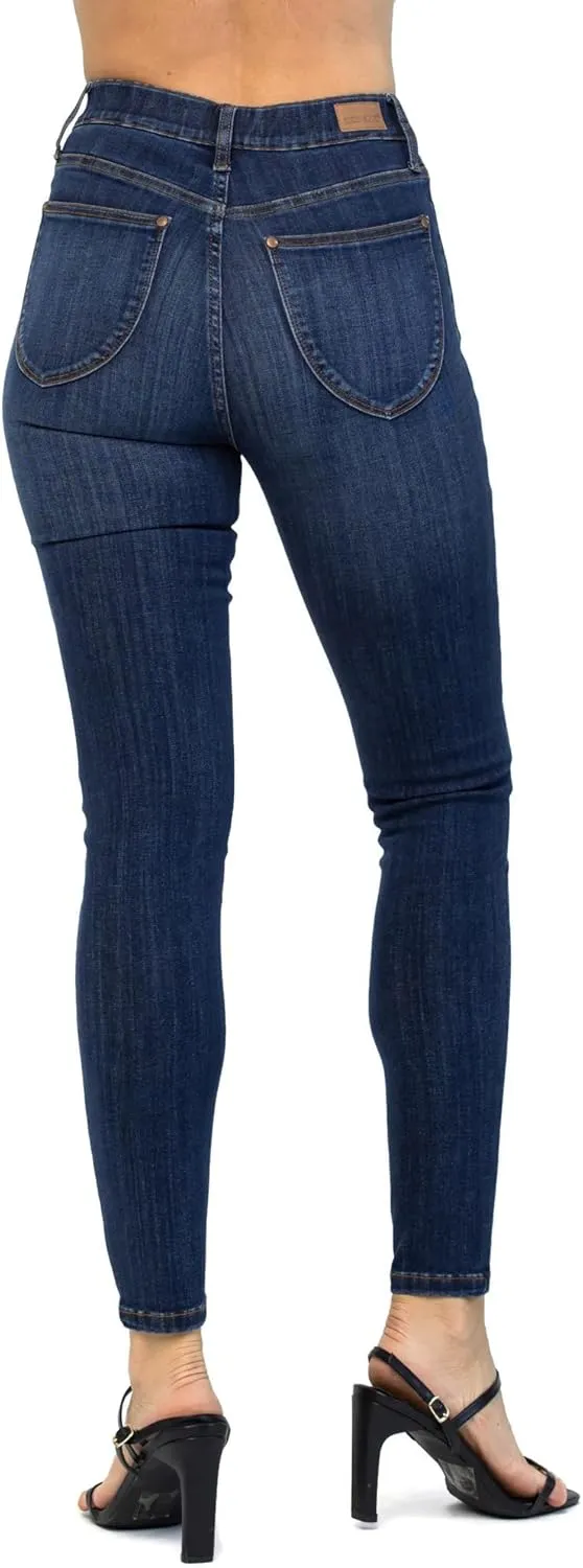 Judy Blue Women's High Rise Skinny Easy Pull On Jeggings