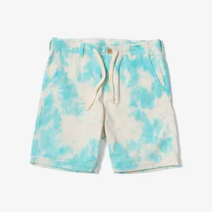 Loosely Easy Shorts -Uneven Dyeing-