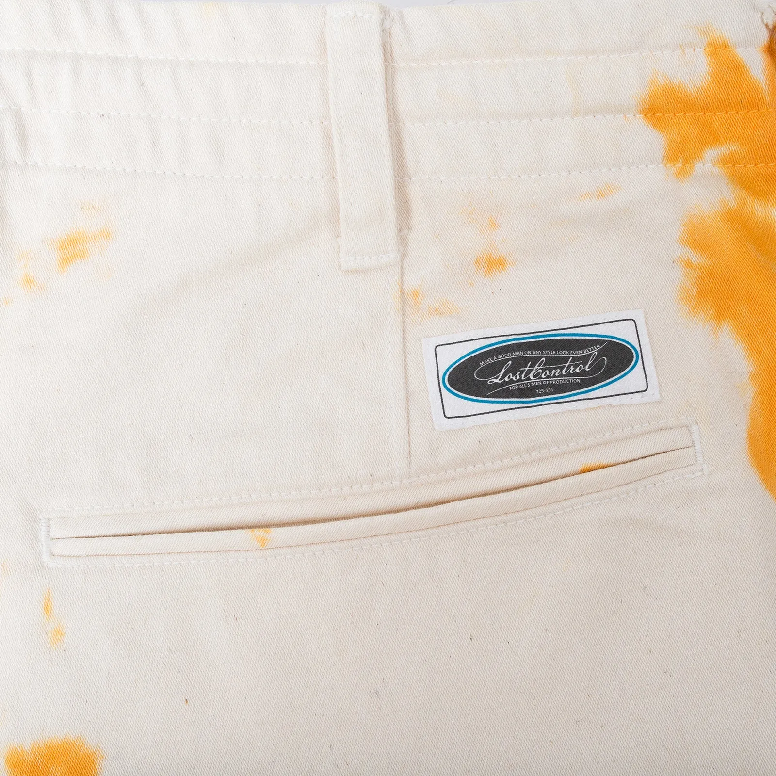 Loosely Easy Shorts -Uneven Dyeing-