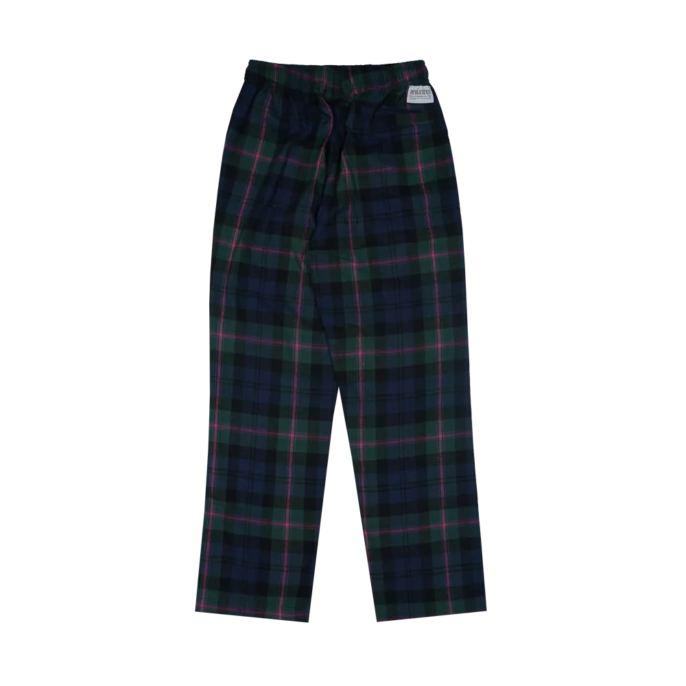 MALCOLM Easy Pants [Green/Tartan]