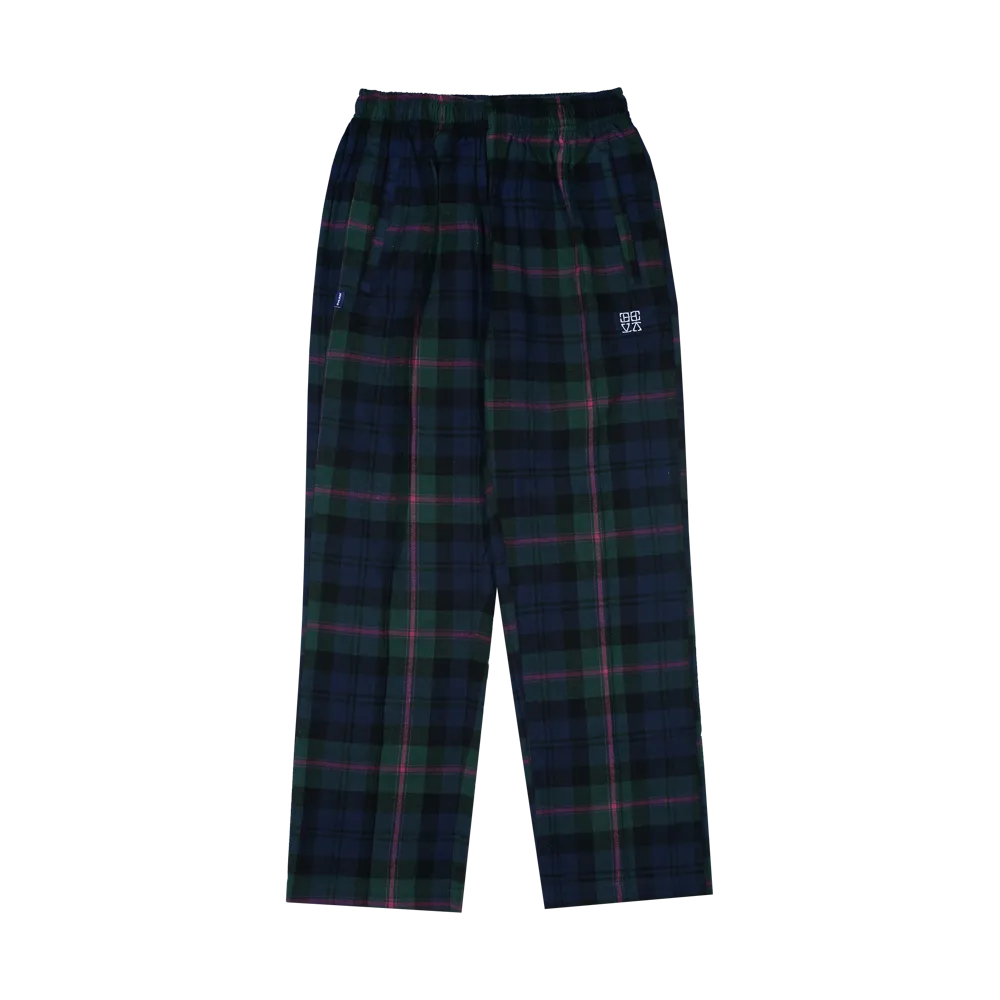 MALCOLM Easy Pants [Green/Tartan]