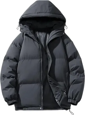 Men Winter Parkas Cotton-padded Coats Men Puffer jacketrs Outdoor Hooded Coat Thick Warm Coat Men jacketr