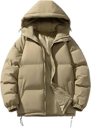Men Winter Parkas Cotton-padded Coats Men Puffer jacketrs Outdoor Hooded Coat Thick Warm Coat Men jacketr