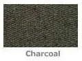 Men's Pure Cashmere Polo Sweater (Charcoal, Medium)