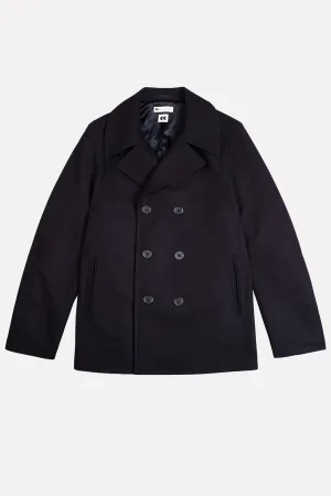 Men's Wool Peacoat - Navy