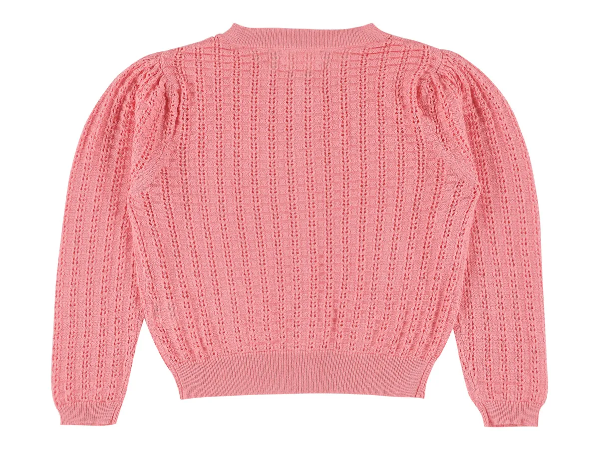 Morley Marzipan Vintage Wifi Cardigan