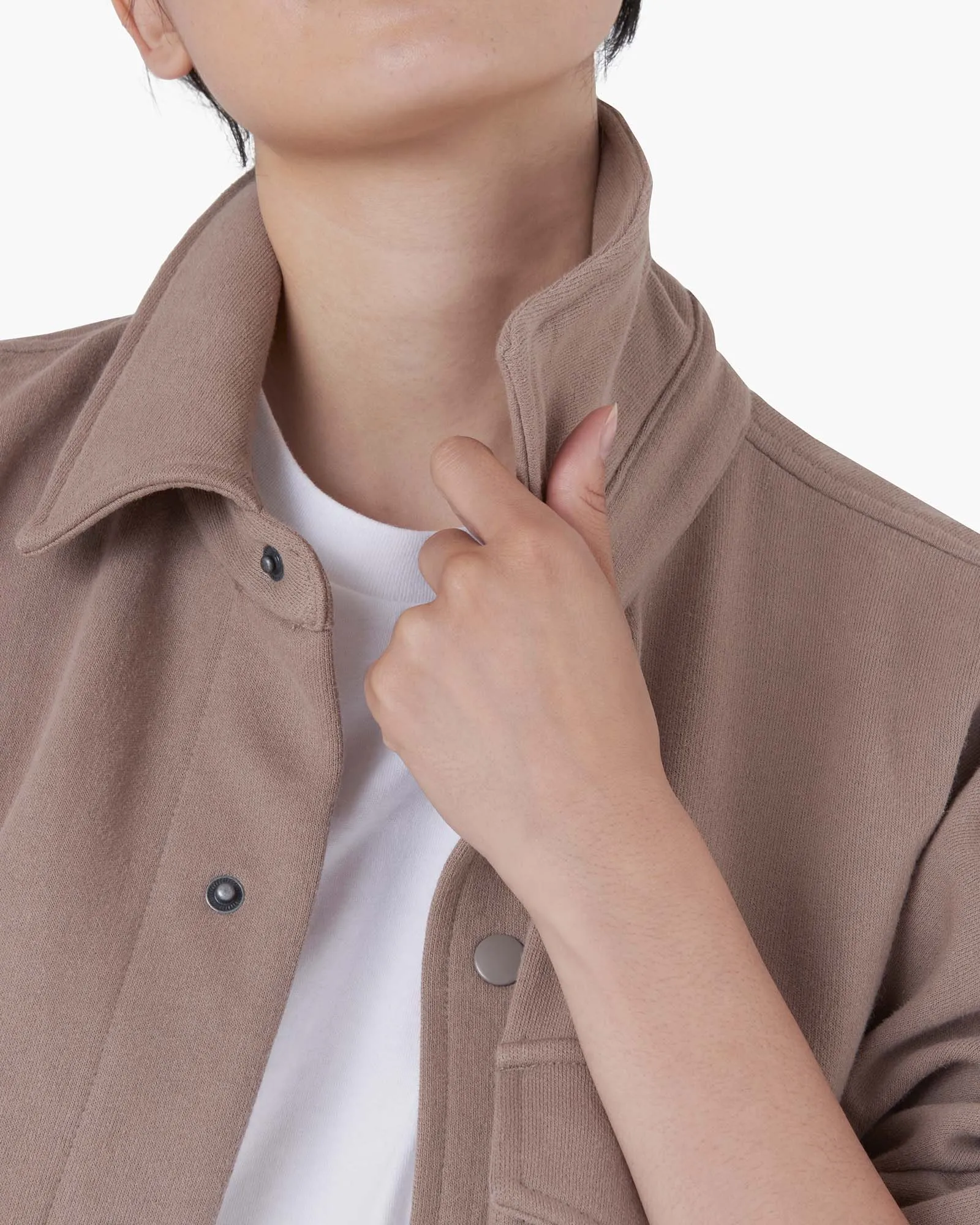 Oversized Shirt Jacket - Earthen