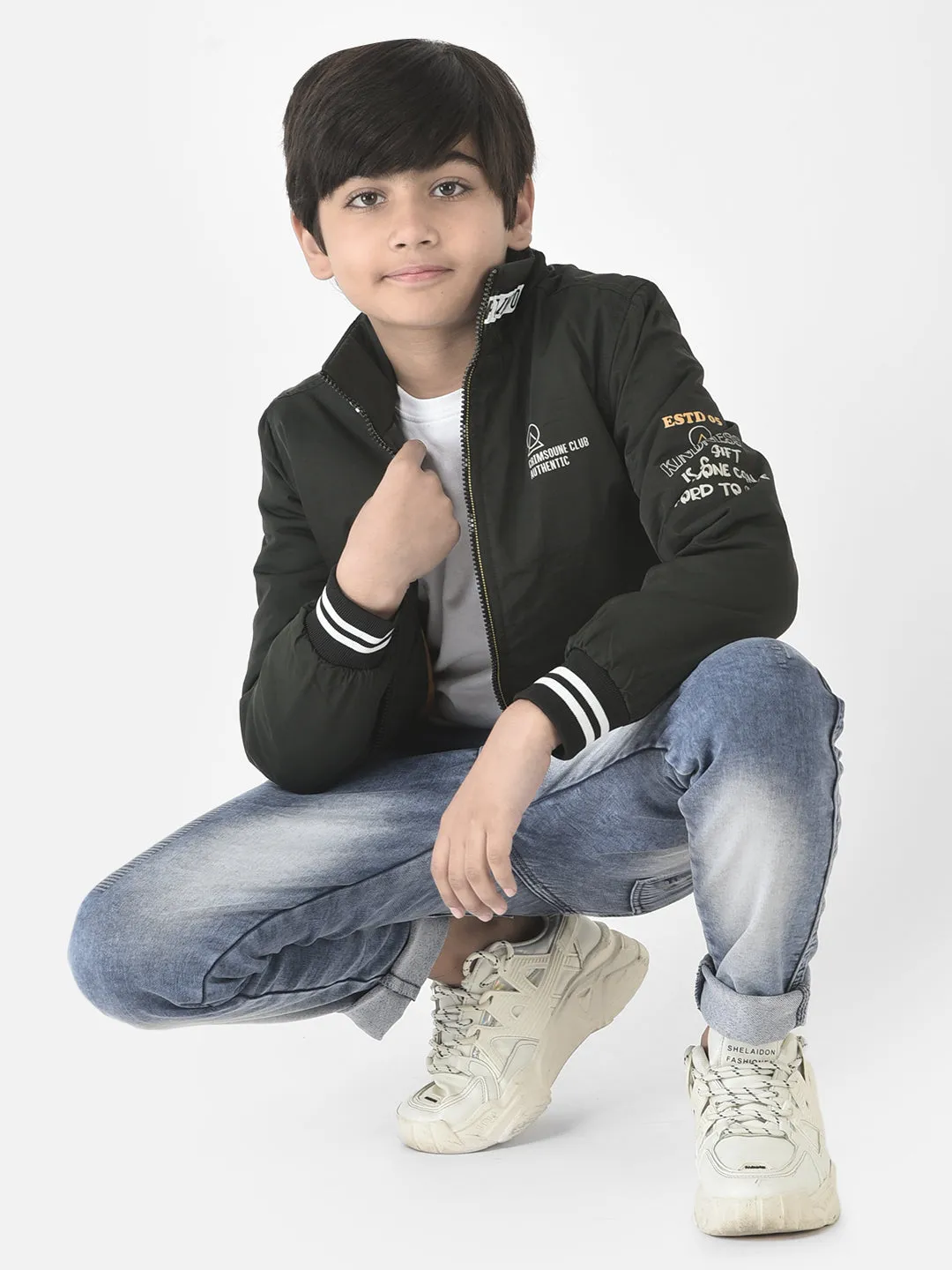 Polished Olive Bomber
