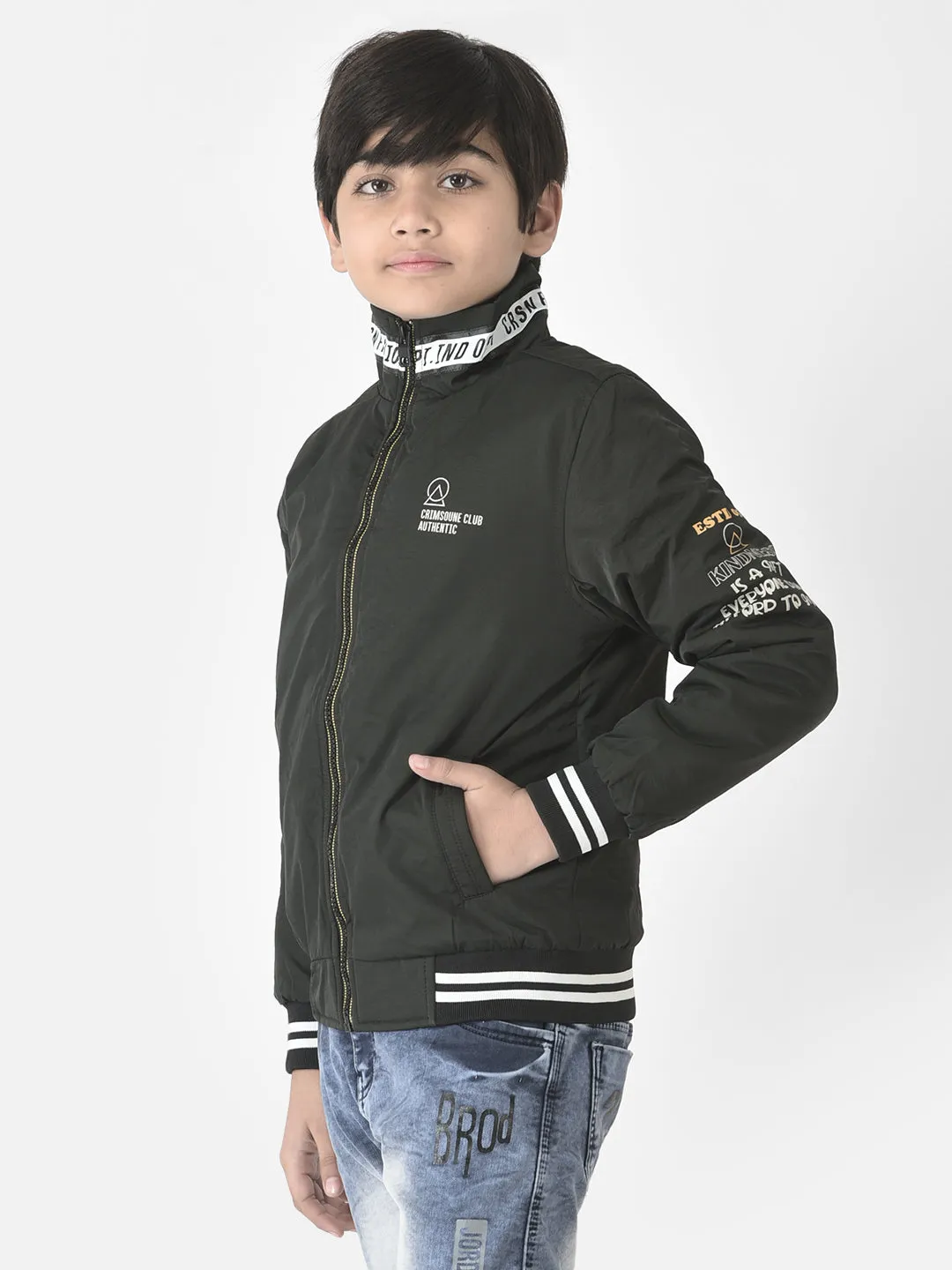 Polished Olive Bomber