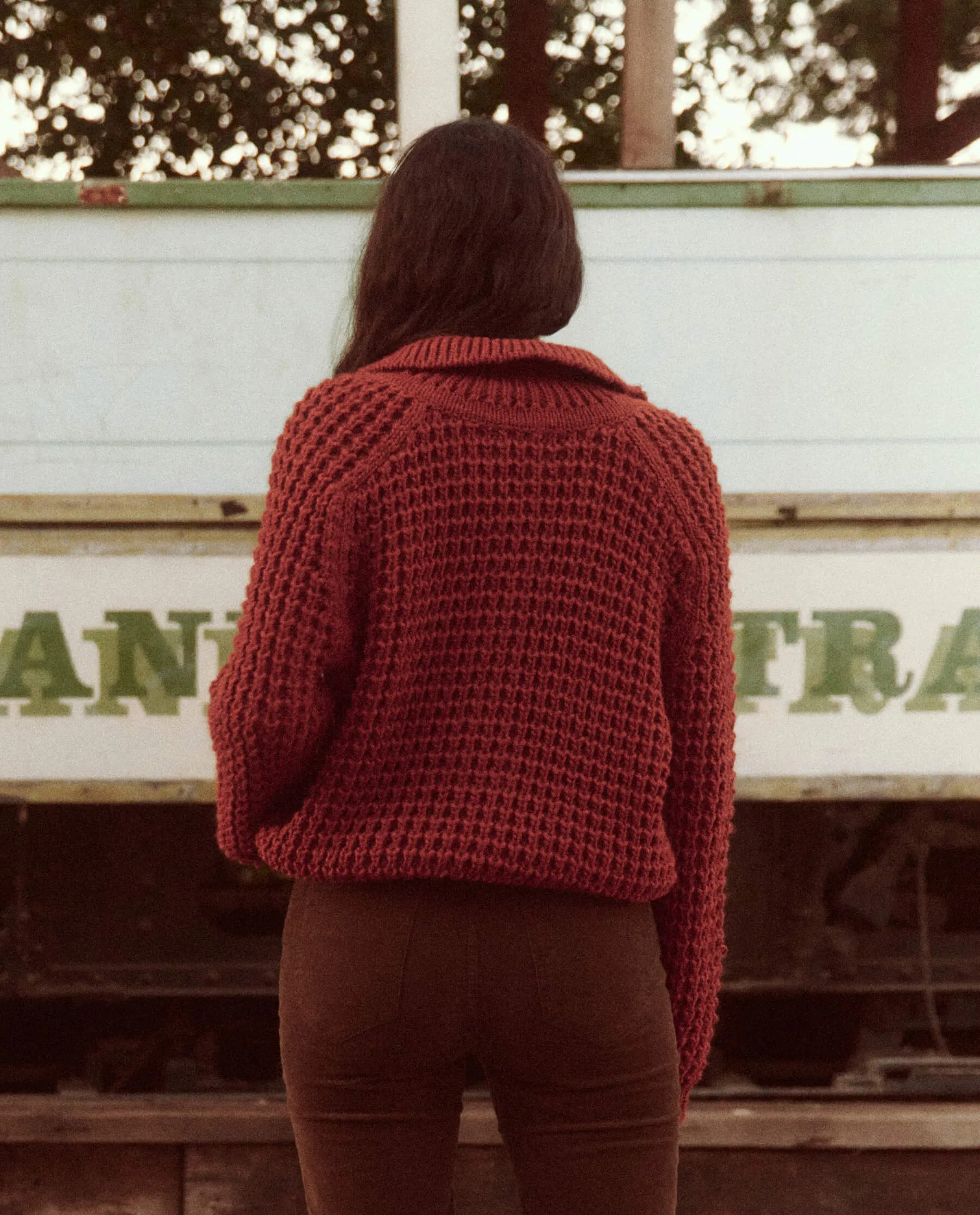 Pullover Cozy Cable Strawberry