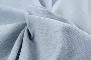 Smooth Mouliné Cotton Linen - Blue