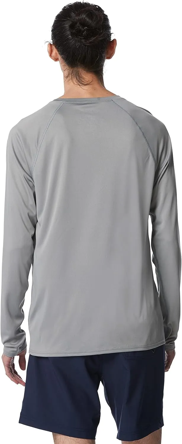 Speedo Men's Uv Swim Shirt Easy Long Sleeve Regular Fit