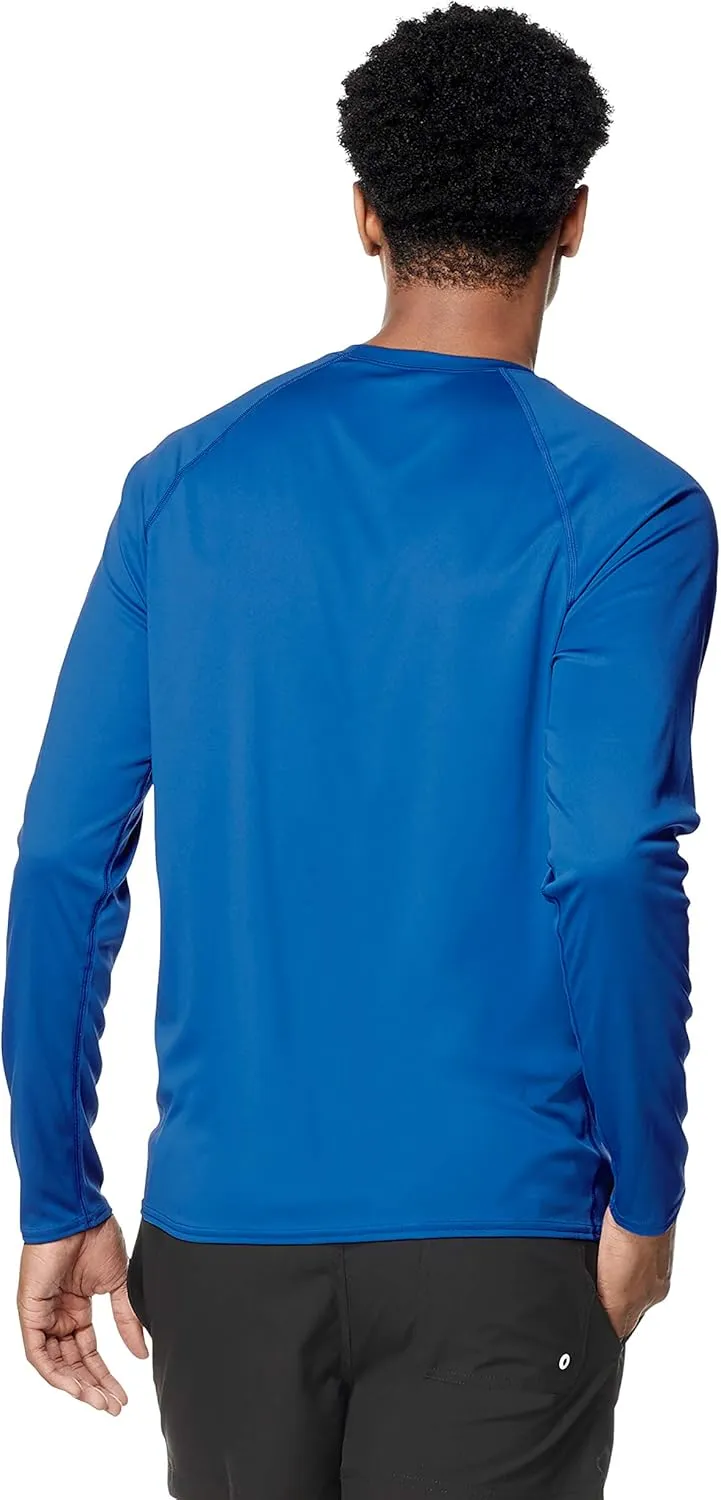 Speedo Men's Uv Swim Shirt Easy Long Sleeve Regular Fit