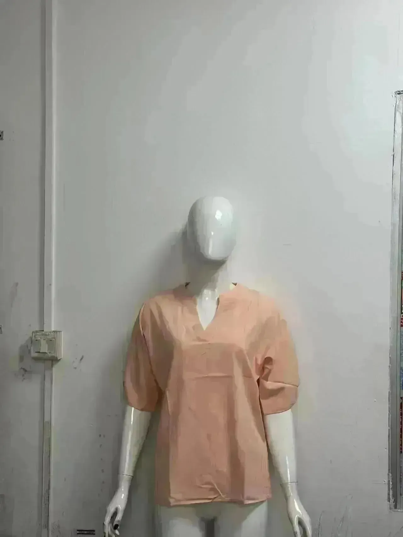 Summer Short-sleeved Chiffon Shirt New V-neck Shirt Women's Casual Versatile Clothing Evening Tops for Women