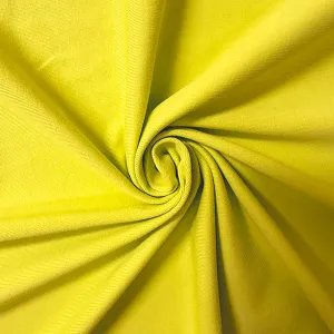 Sunshine Yellow Solid ITY Jersey Knit Fabric