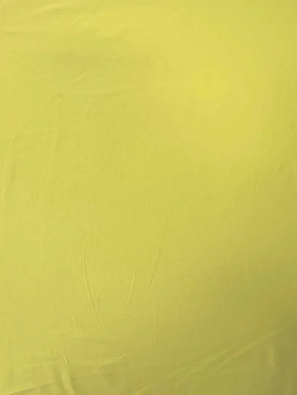 Sunshine Yellow Solid ITY Jersey Knit Fabric
