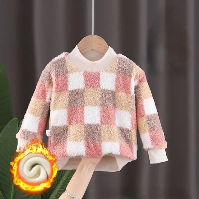 THE ASTRID SQUARES THICK FLEECE